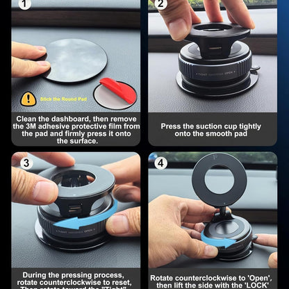 Drosoft 360° Magnetic Phone Holder