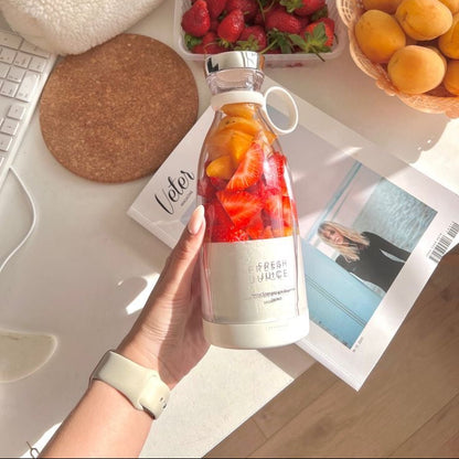 Drosoft Portable USB Blender – Rechargeable Mini Juicer